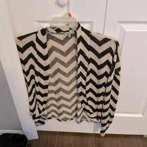 Stripped cardigan